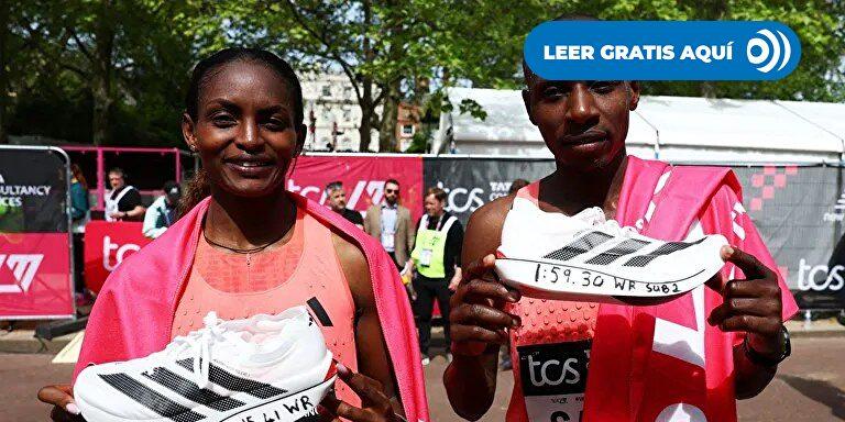 La clave de la revolución del maratón está en las zapatillas