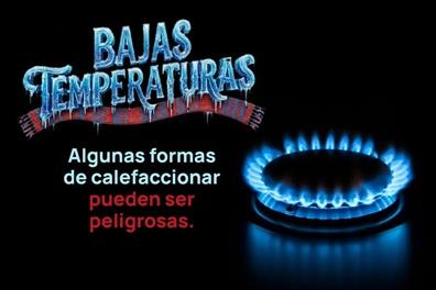 Bajas temperaturas Recomendaciones para calefaccionarse de forma segura Los principales factores que pueden producir intoxicaciones por monóxido de carbono