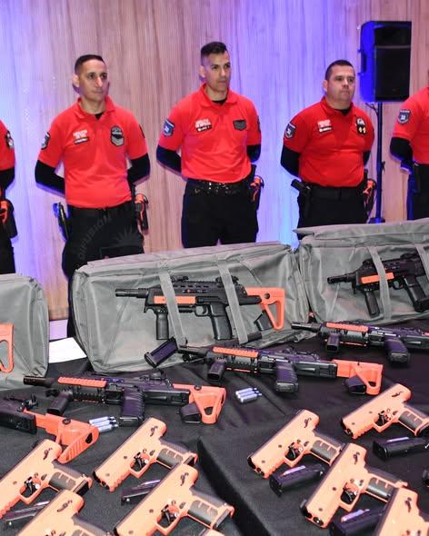 Neuquén incorporó 1.100 dispositivos Byrna para reforzar el equipamiento policial
