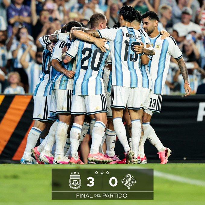 Argentina venció a Islandia 3-0 y llega afilada al debut en el Mundial 2026