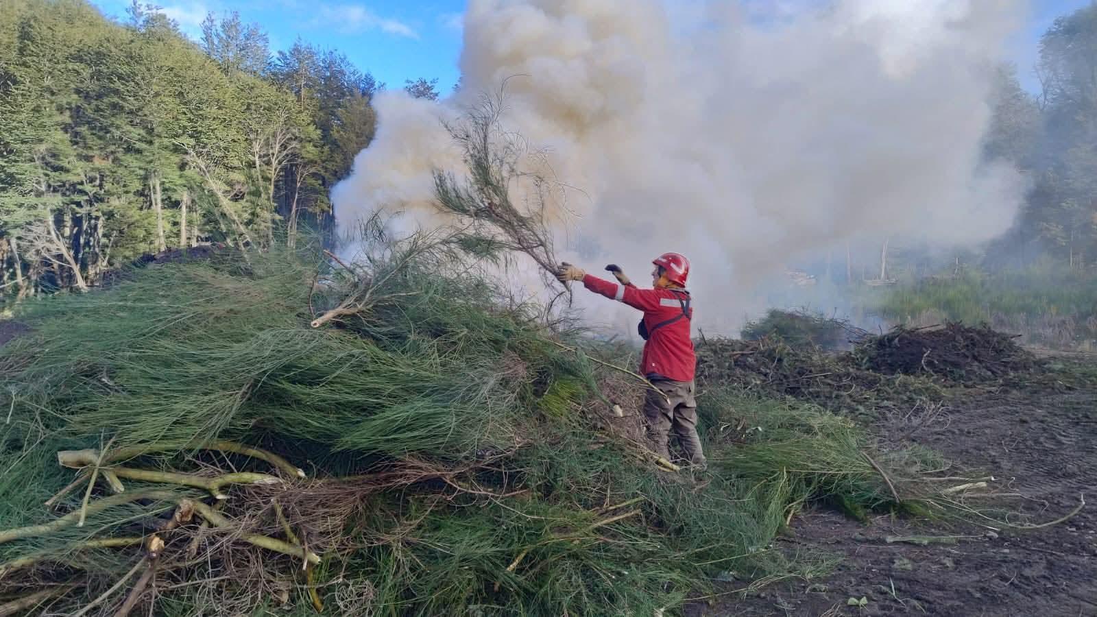 Incendios Forestales recuerda que las quemas autorizadas sólo pueden realizarse hasta las 18 horas