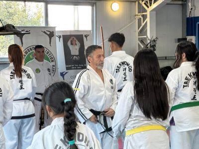 Villa La Angostura: la Escuela Municipal de Taekwon-Do recibió una Master Class con destacados maestros nacionales