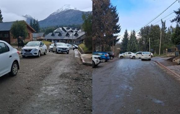Villa La Angostura: tras la protesta de los taxistas, el Municipio convocó a una reunión para abordar el transporte ilegal