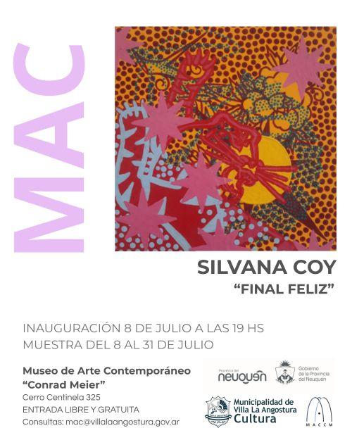 El MAC de Villa La Angostura inaugura la muestra "Final Feliz" de la artista Silvana Coy