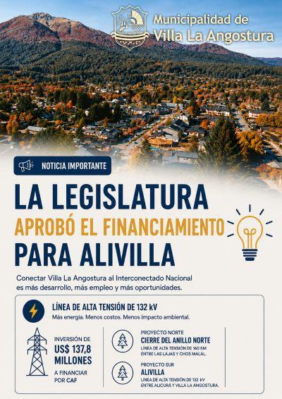 Villa La Angostura: aprobaron el financiamiento para la obra eléctrica ALIVILLA, clave para el futuro energético de la localidad