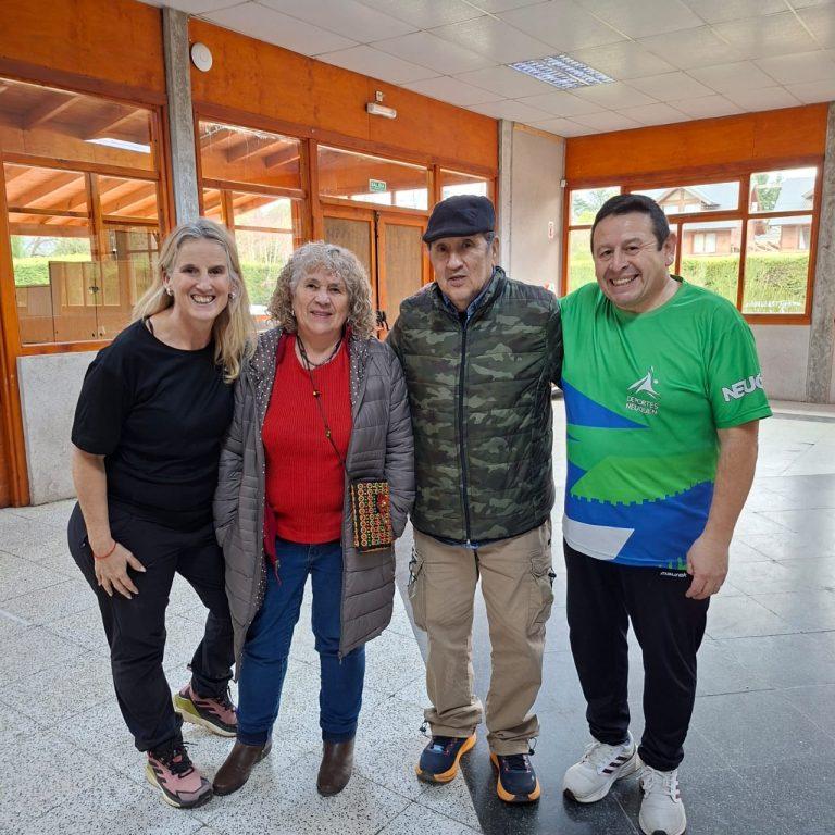 Villa La Angostura recibió un encuentro regional deportivo para personas mayores
