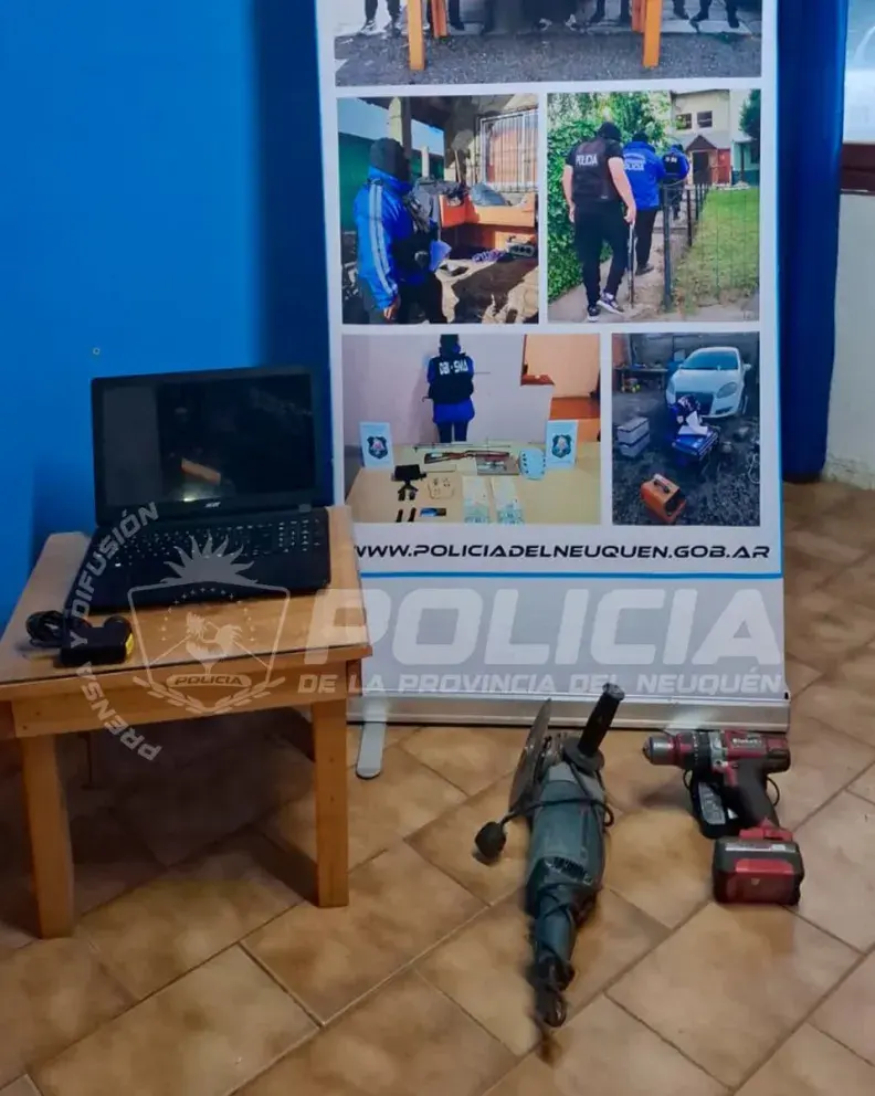 Recuperan elementos robados en Villa La Angostura y secuestran equipos vinculados a la pesca furtiva