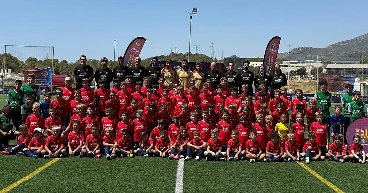 La escuela de verano de ELIS Murcia acogerá el primer Barça Academy Camp oficial en la Región